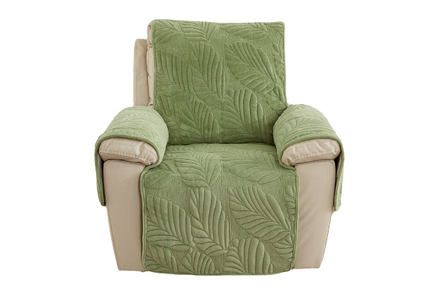 Recliner Chair Slip Cover with Side Pocket - Six Colours Available