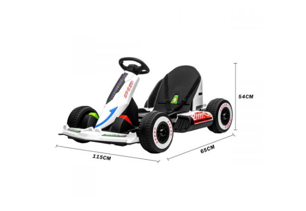 Kids 12V Electric Remote Control Ride-On Go Kart - Available in Two Colours