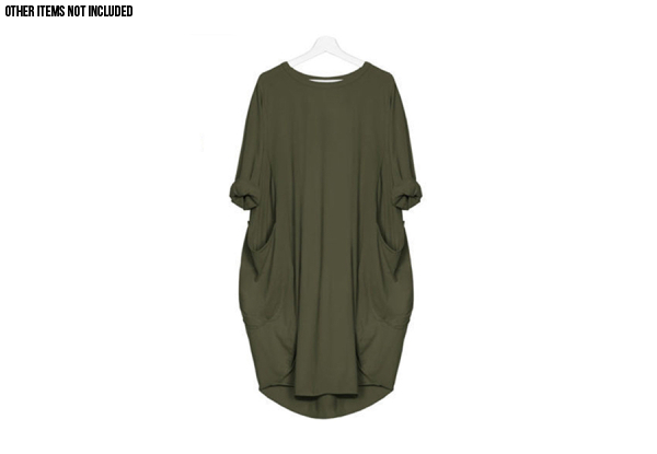Comfy Casual Dress - Four Colours & Five Sizes Available with Free Delivery