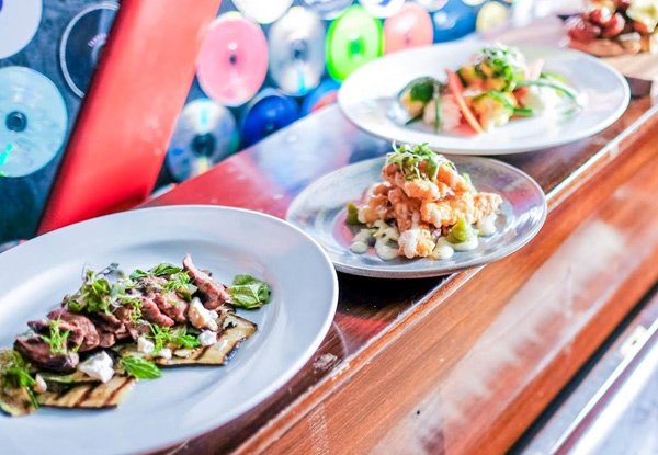 $60 Food & Bevvie Voucher for Two - Options for up to Eight People