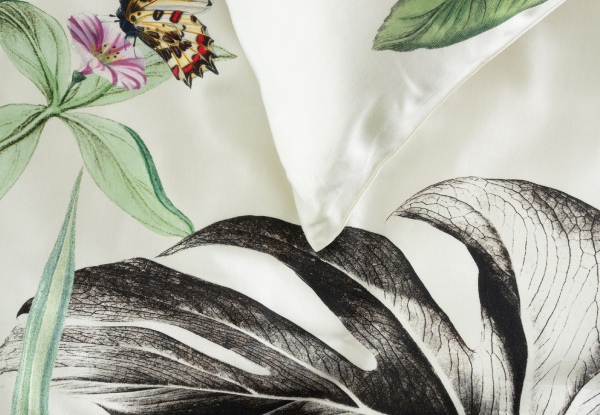 Savona Grove Duvet Cover Set - Available in Three Sizes & Option for Extra European Pillowcase