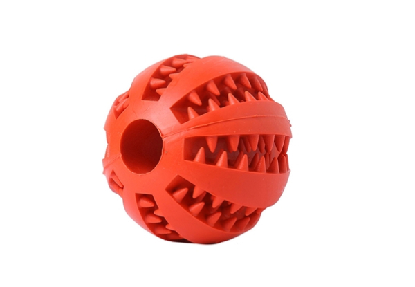 Dog Treat Dispenser Ball - Two Colours & Two Sizes Available & Option for Two