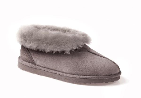 Ozwear Ugg Unisex Double Face Sheepskin Slippers - Two Colours & Ten Sizes Available