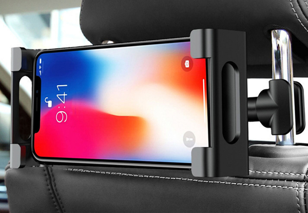 Universal Tablet Holder For Car Seat Headrest - Available in Two Colours