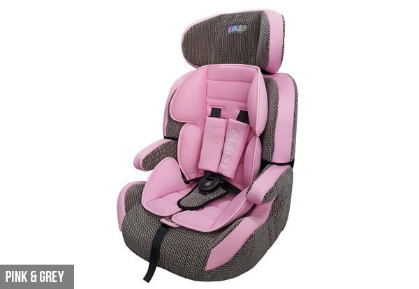 SKEP Comfort Travel Booster Carseat - Four Colours Available