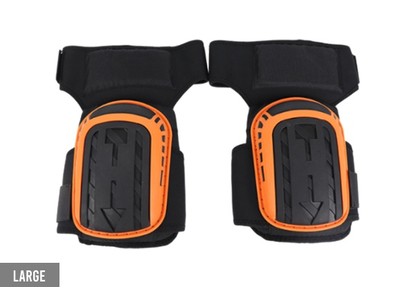 Heavy-Duty Gel Knee Pads - Available in Two Sizes & Option for Two-Pack