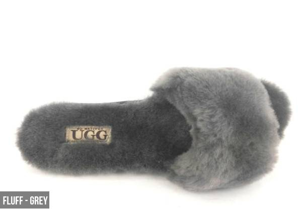 Ugg Slipper Slides - Two Styles, Three Sizes & Three Colours Available