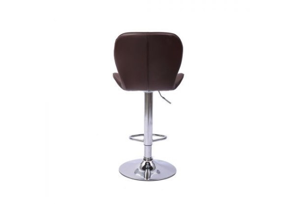 Two PU Leather Bar Stools