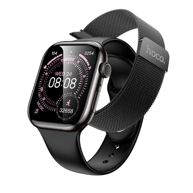 Nexus Pulse IPX6 Waterproof Smartwatch iOS Android Black