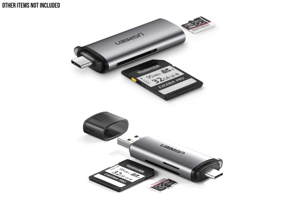 USB 3.0 Type-C Micro SD TF Card Reader - Option to incl. USB reader