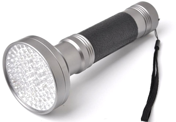 100 LED UV Flashlight with Free Delivery