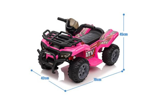 Kids Ride On ATV Quad Toy - Two Colours Available