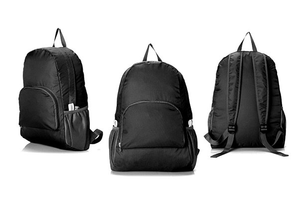 Lightweight & Portable Folding Outdoor Backpack - Five Colours Available & Option for Two-Pack