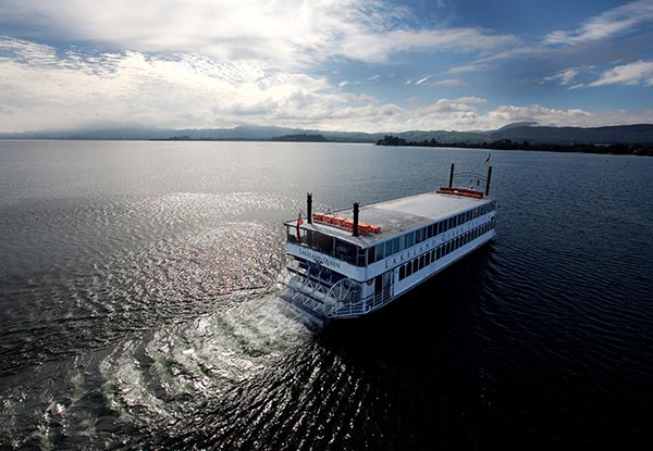 Enjoy a Wine Cruise Aboard the Lakeland Queen for Two People - Options for Four, Six & Additional People Available