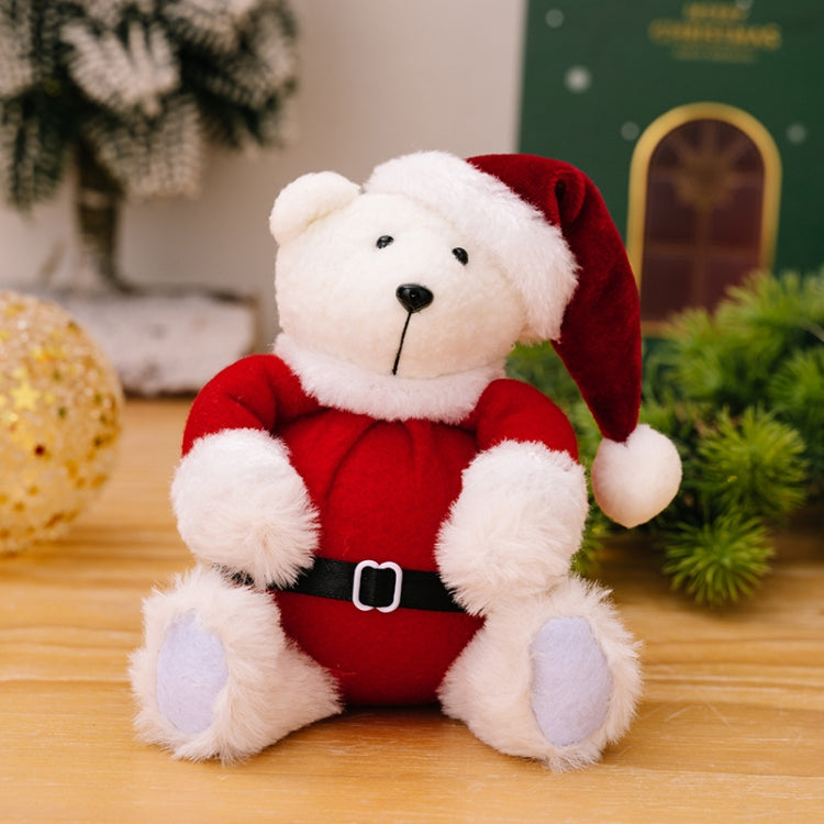 Christmas Plush Bear Ornament