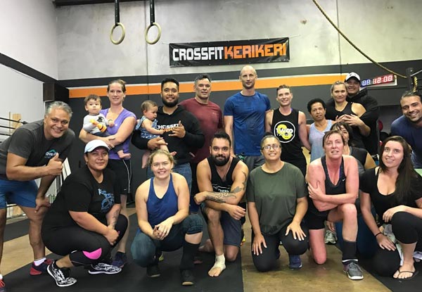 One-Month of Unlimited Crossfit Classes for One Person in Kerikeri
