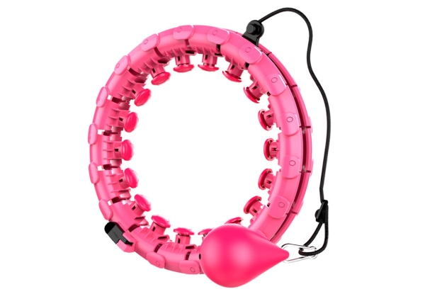 Adjustable & Detachable Abdominal Exercise Hula Hoop - Available in Three Colours & Three Sizes