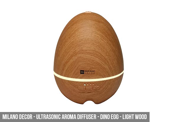 Ultrasonic Aroma Diffuser - Two Styles & Four Colours Available with Free Delivery