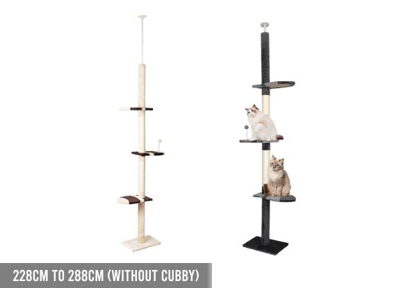PaWz Cat Scratching Tree - Available in Two Colours & Two Sizes