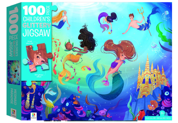 100-Piece Mermaids Jigsaw