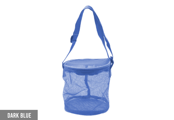 Beach Shell Toy Storage Bag - Available in Six Colours & Option for Two-Pack