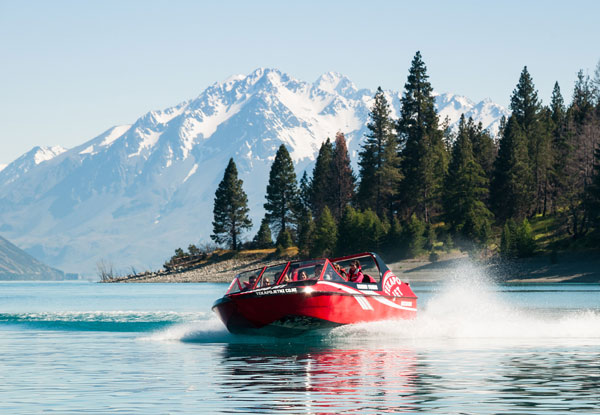 45-Minute Lake Tekapo Jet Boat Tour - Options up to Ten People Available