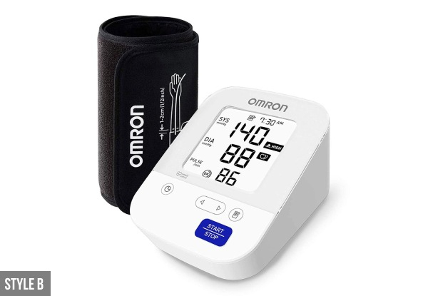 Omron Blood Pressure Monitor - Two Options Available