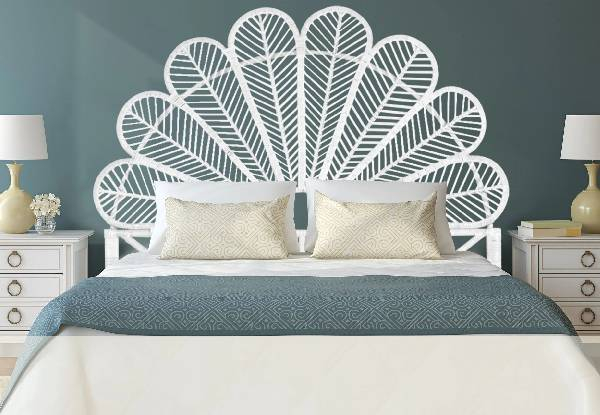 Rattan Headboard Range - Available in Four Styles, Three Colours & Three Sizes