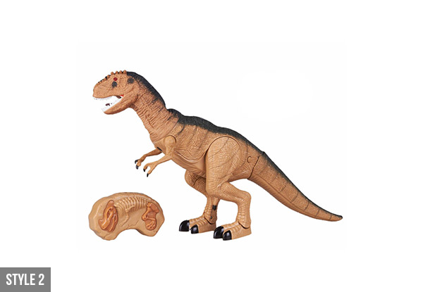 Remote Control Dinosaur - Four Styles Available