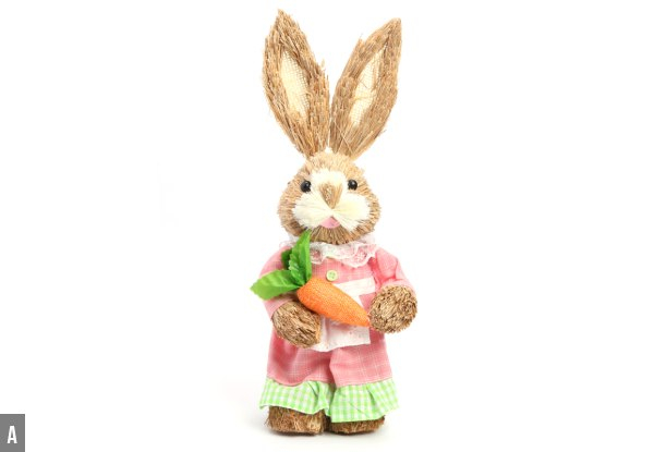Easter Rabbit Ornament - Five Styles Available