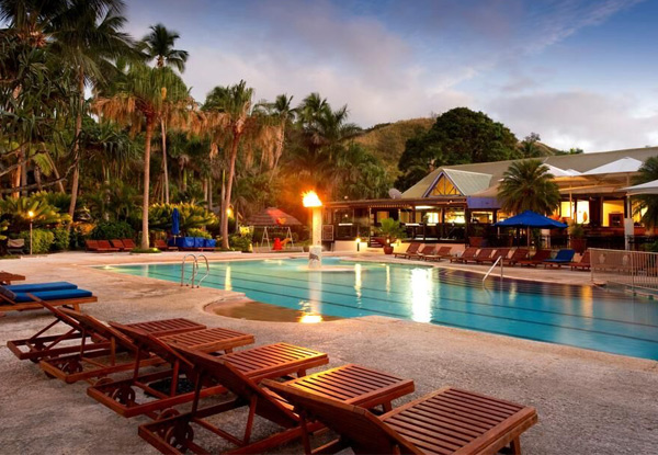 Per-Person Twin-Share Five-Night Package at Fiji Hideaway Resort incl. FJD $100 Resort Credit for Your Room, 30-Minute Spa Foot Ritual, Scuba Intro Lesson & All Meals Daily