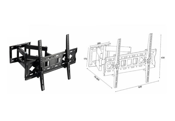 Adjustable TV Bracket - Two Sizes Available