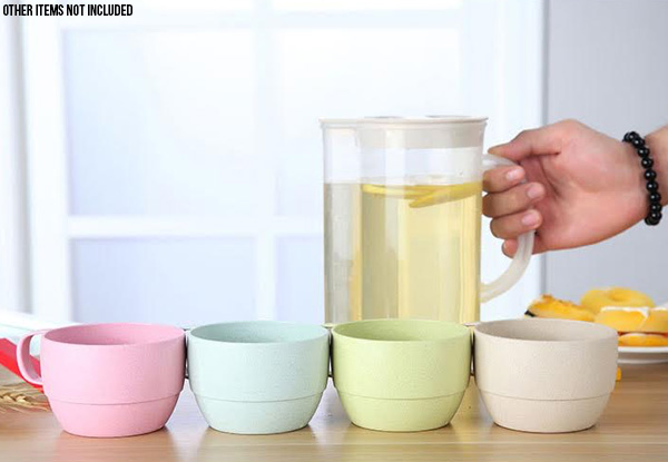 Biodegradable Water Jug & Cups Set