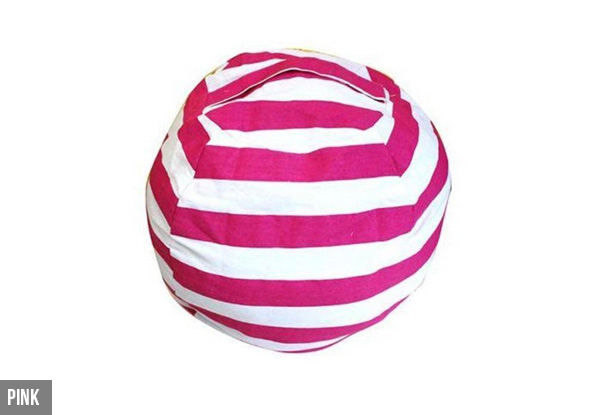 Stuffed Toy Storage Bean Bag - Three Colours & Four Sizes Available with Free Delivery