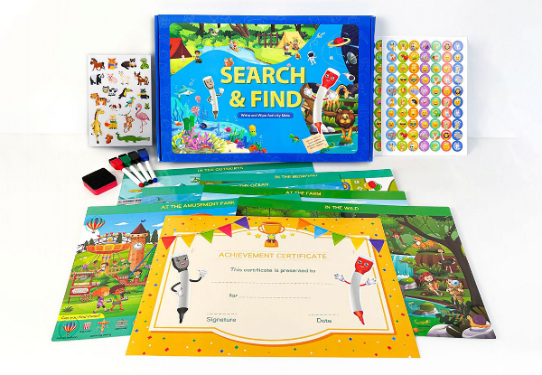 Reusable Learning Search & Find Book Kit - Option for Two Kits