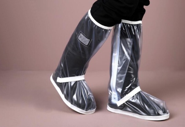 Water-Resistant Rain Shoe Covers - Two Colours & Four Sizes Available