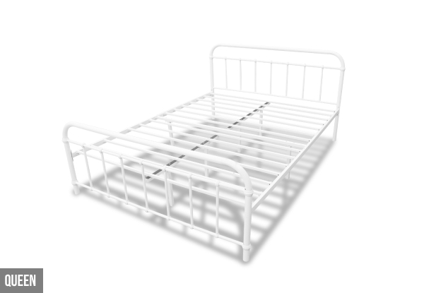 Darcy Metal Bed - Two Sizes & Two Colours Available