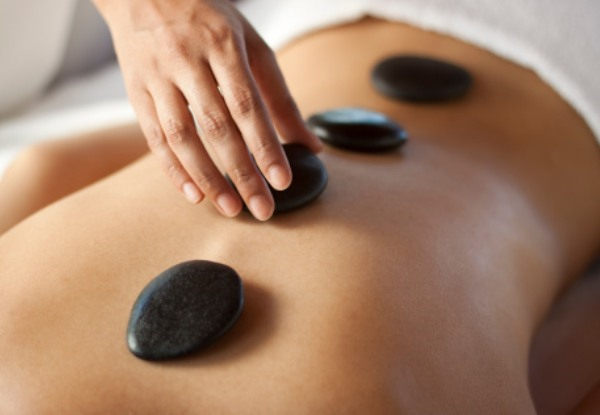 75-Minute Pamper Package with Hot Stone Massage & Relaxing Facial