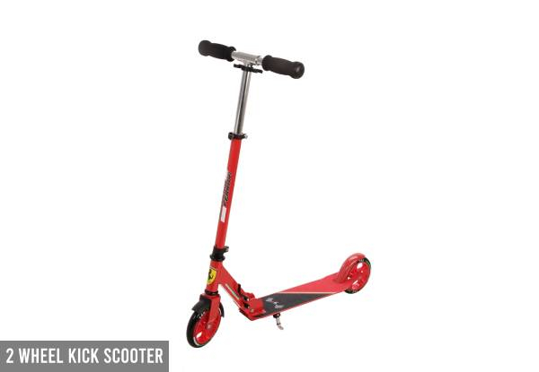 Ferarri Scooter Range - Five Options Available
