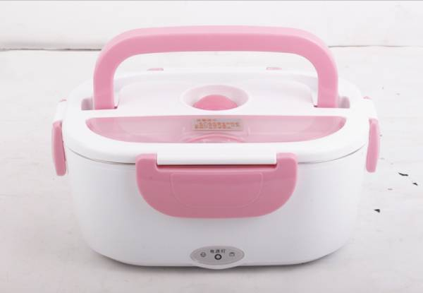 Car Plug Heating Lunch Box - Two Colours Available