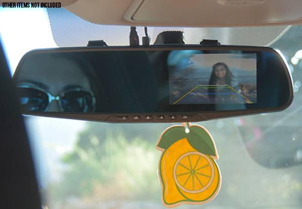 Car DVR Dash & Reversing Camera Mirror