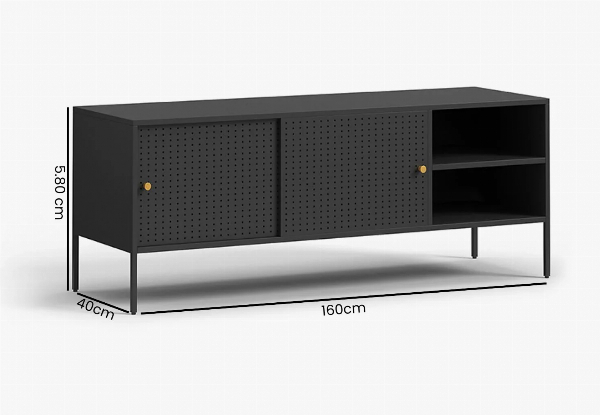 Lonna Steel TV Entertainment Unit Range - Two Options Available