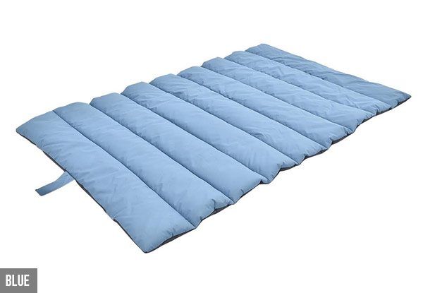 Large Foldable Water Resistant Dog Bed Mat - Two Colours Available