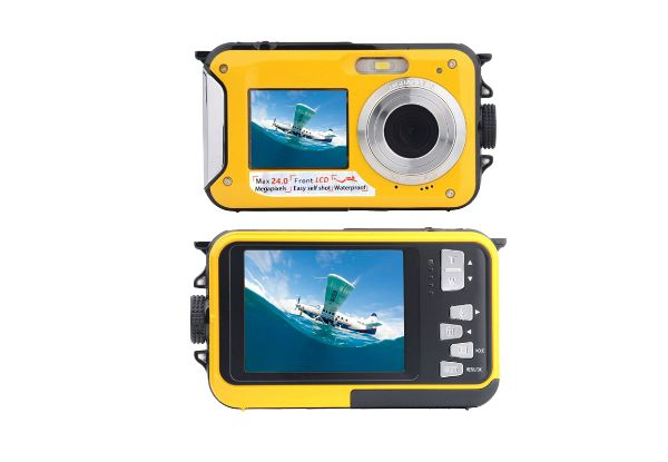 2400W Pixel Underwater Digital Camera - Three Colours Available