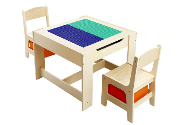 Kidbot Activity Play Centre Table & Chair Set - Two Colours Available