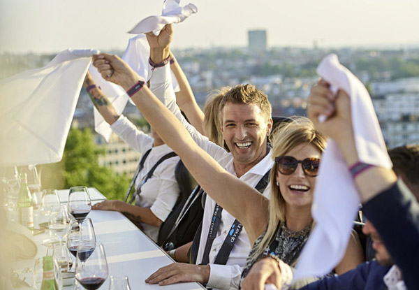 Once in a Lifetime Ticket to a 'Dinner In The Sky' Experience - Options for Wine Tasting, Cocktails, Brunch, Lunch or Dinner, Limited Numbers Available (Booking & Service Fees Apply)