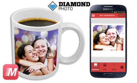 $7.95 for a Mug with 8x8cm Image Printed on Both Sides incl. Nationwide Delivery (value up to $27)