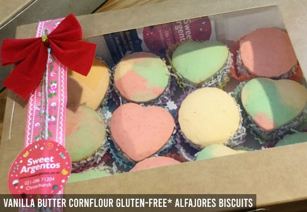 12-Pack of Argentinian Style Handmade Alfajores Biscuits  - Two Flavours Available - Pick-Up Only