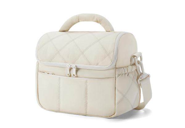 Water-Resistant Crossbody Insulated Lunch Bag - Available in Four Colours