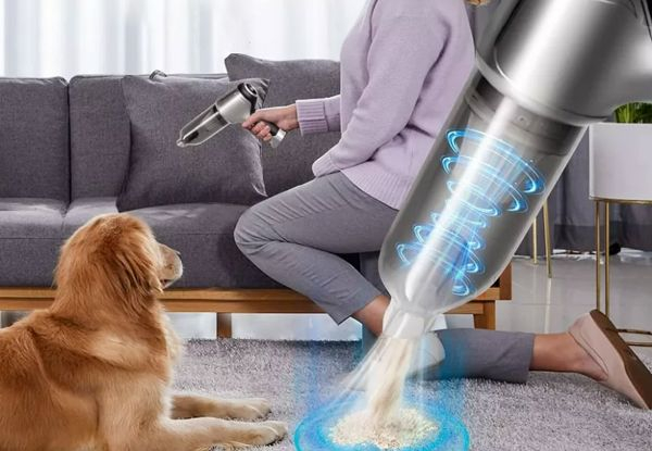 Handheld Cordless Vacuum Cleaner - Two Colours Available